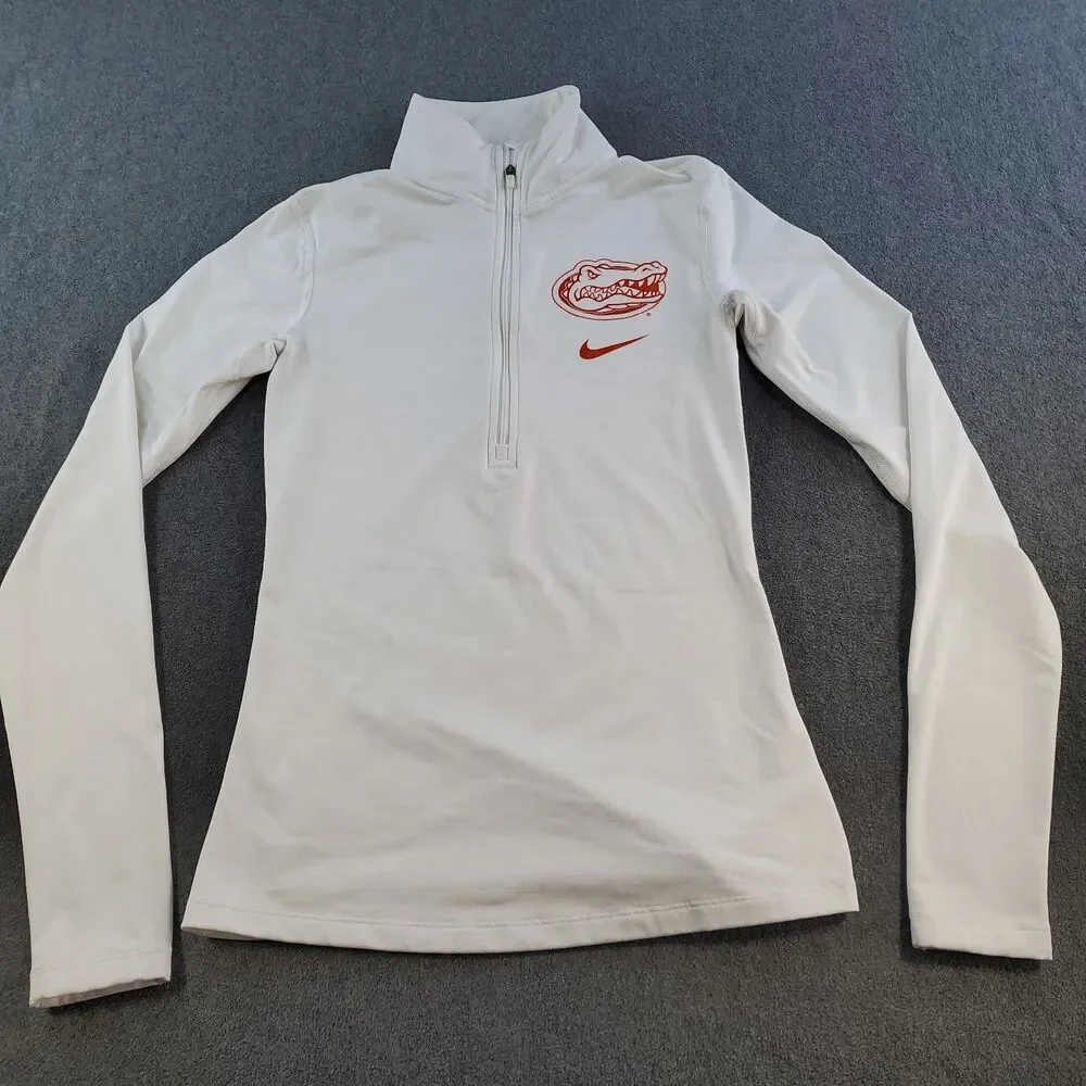 Nike DriFit University of Gators Pullover Light Weight Long Sleeve Youth Small